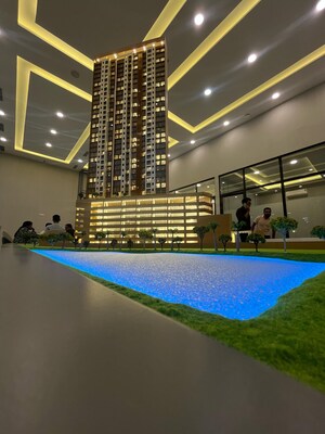 Swimming Pool in 2 BHK Apartment at Ellora Rainbow Life, Rohinjan – for Sale