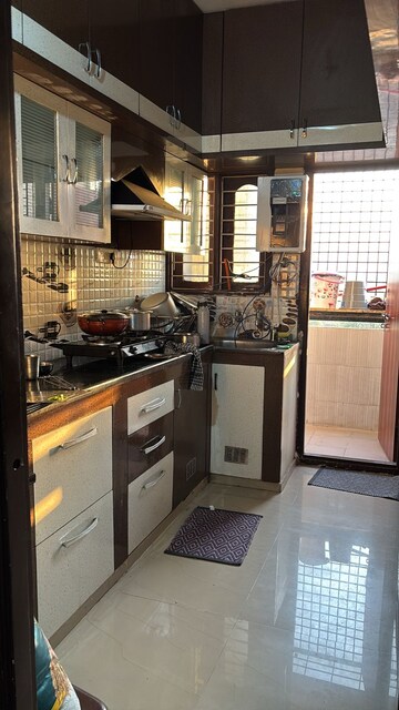 Kitchen in 2 BHK Apartment at Sahasra Sarovar, Chanda Nagar – for Sale