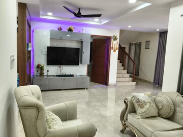 Living Room in 4 BHK Villa at Narsingi – for Rent