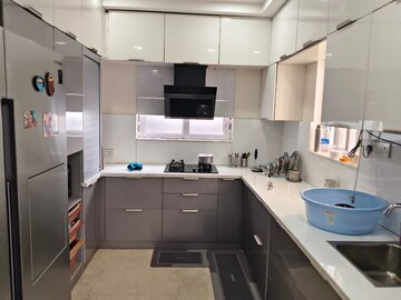 Kitchen in 4 BHK Villa at Narsingi – for Rent