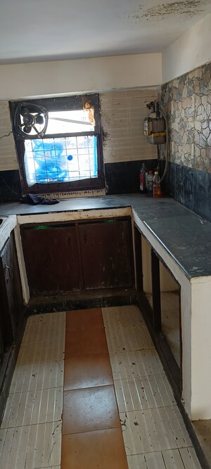 Kitchen in 1 BHK Builder Floor at Saket – for Rent