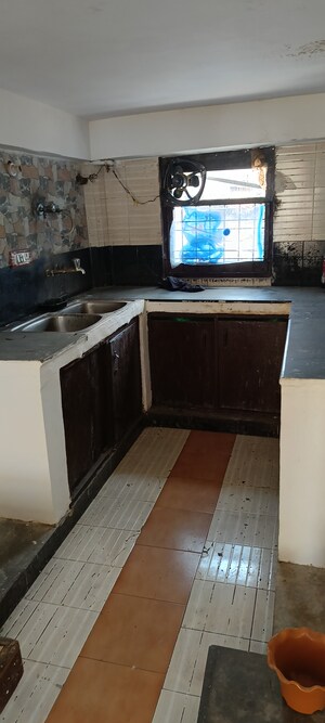 Kitchen in 1 BHK Builder Floor at Saket – for Rent