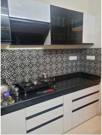 Kitchen in 2 BHK Apartment at Lodha Amara, Kolshet Road – for Rent