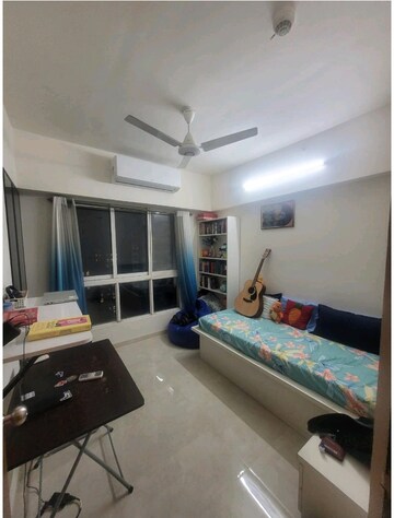 Living Room in 2 BHK Apartment at Lodha Amara, Kolshet Road – for Rent