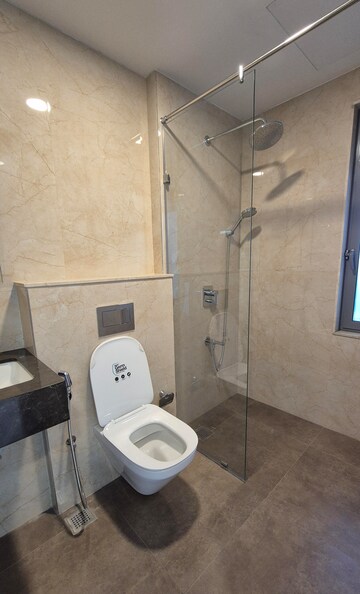 Bathroom in 3 BHK Apartment at Piramal Mahalaxmi, Mahalaxmi – for Rent