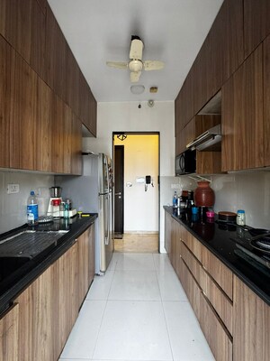 Kitchen in 2 BHK Apartment at Lodha Splendora, Ghodbunder Road – for Rent