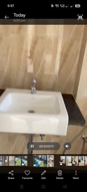 Bathroom in 2 BHK Apartment at Lodha Amara Tower 6 and 22, Kolshet Road – for Sale