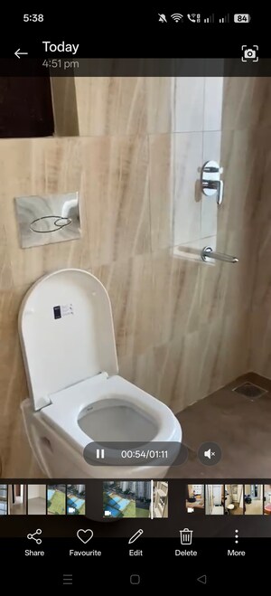 Bathroom in 2 BHK Apartment at Lodha Amara Tower 6 and 22, Kolshet Road – for Sale