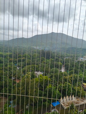 Balcony in 1 BHK Apartment at Ram Pushpanjali Residency, Owale – for Rent