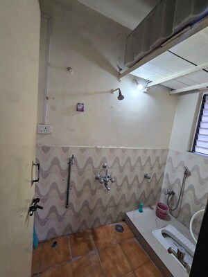 Bathroom in 1.5 BHK Apartment at Navalakha Tanishq, Kharadi – for Rent