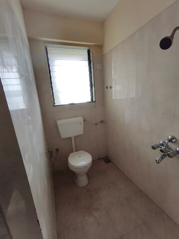 Bathroom in 1 BHK Apartment at Pushpanjali Heights, Owale – for Rent