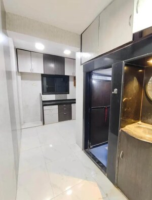 Kitchen in 1 RK Apartment at Neeraj Park CHS, Bhayandar East – for Rent