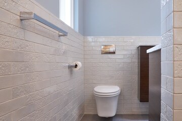 Bathroom in  Office Space at J M Road – for Rent
