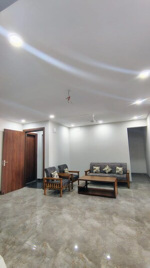 Living Room in 3 BHK Builder Floor at Sushant Lok 3, Sector 57 – for Rent