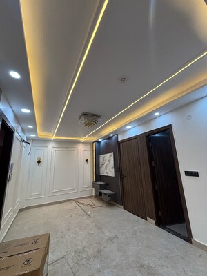 Bedroom in 3 BHK Builder Floor at Dwarka Mor – for Rent