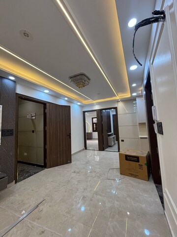 Living Room in 3 BHK Builder Floor at Dwarka Mor – for Rent