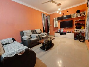 Living Room in 3 BHK Apartment at Vivek Sanskaar, Whitefield Road – for Sale