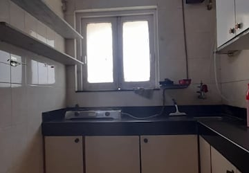 Kitchen in 1 BHK Apartment at Jyoti Complex, Goregaon East – for Rent