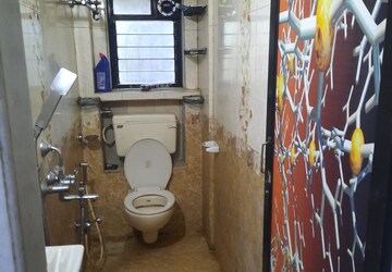 Bathroom in 1 BHK Apartment at Jyoti Complex, Goregaon East – for Rent