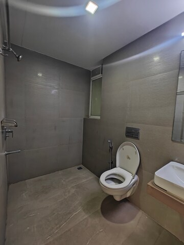 Bathroom in 3 BHK Apartment at Akshar Alvario, Seawoods – for Sale
