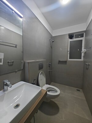 Attached Bathroom in 3 BHK Apartment at Akshar Alvario, Seawoods – for Sale