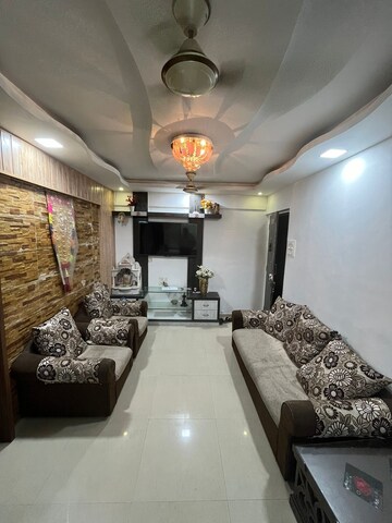 Living Room in 2 BHK Apartment at Triveni Bhoomi Harmony, Kamothe – for Sale