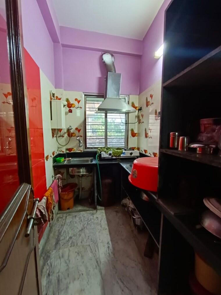 Kitchen, behala 2 Bedroom 750 Sq.Ft. Builder Floor In Behala Kolkata 9329923