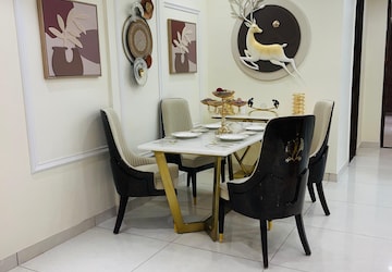 Living Room in 3 BHK Apartment at The Suman Marvelous, Vip Road – for Sale