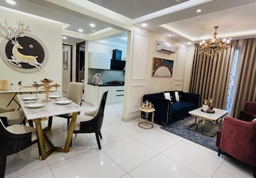 Living Room in 3 BHK Apartment at The Suman Marvelous, Vip Road – for Sale