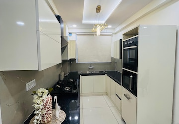 Kitchen in 3 BHK Apartment at The Suman Marvelous, Vip Road – for Sale