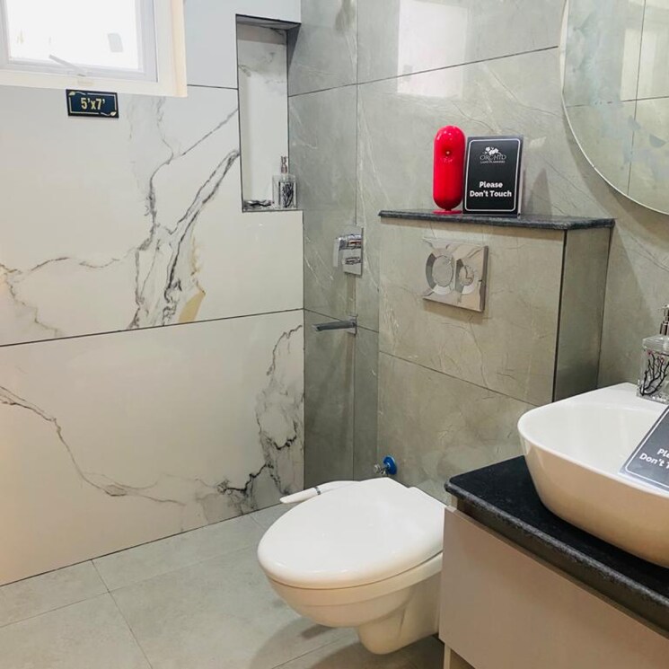Bathroom, hlp-palmillas 3 Bedroom 1450 Sq.Ft. Apartment In International Airport Road Zirakpur 9329946