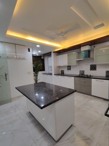 Kitchen in 4 BHK Builder Floor at Greater Kailash I – for Sale