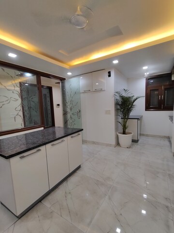 Kitchen in 4 BHK Builder Floor at Greater Kailash I – for Sale
