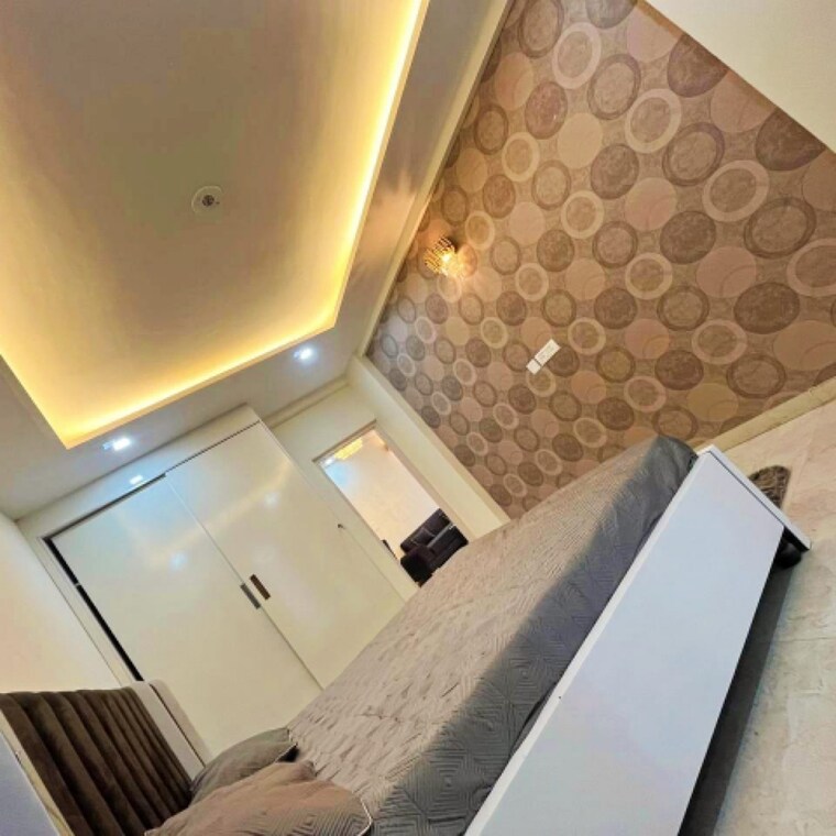 Bedroom, aura-homes 3 Bedroom 1700 Sq.Ft. Apartment In High Ground Zirakpur 9329960