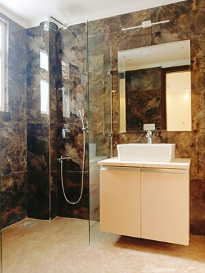 Building Lobby in 4 BHK Builder Floor at Greater Kailash I – for Sale