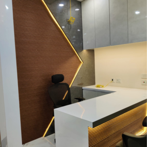 Furnished Amenities in  Office Space at New Town – for Rent