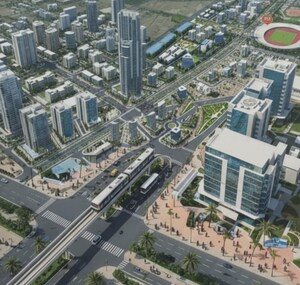  Land – Exterior View View at Super Corridor - for Rent