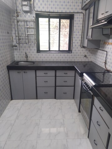 Kitchen in 1 BHK Apartment at Silver Arrow CHS, Santacruz East – for Rent
