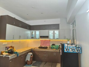 Kitchen in 3 BHK Apartment at Supertech Ecovillage I, Sector 1 Greater Noida – for Rent