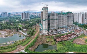 3 BHK Apartment For Rent in Kalpataru Immensa, Kolshet Road