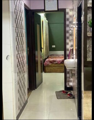 Building Lobby in 2 BHK Apartment at Gala Pride Park, Manpada – for Rent