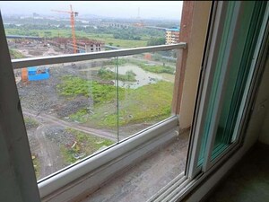 Balcony in 2 BHK Apartment at Dosti West County Phase 2 Dosti Cedar, Balkum Pada – for Sale