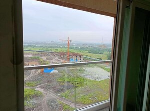 Balcony in 2 BHK Apartment at Dosti West County Phase 2 Dosti Cedar, Balkum Pada – for Sale