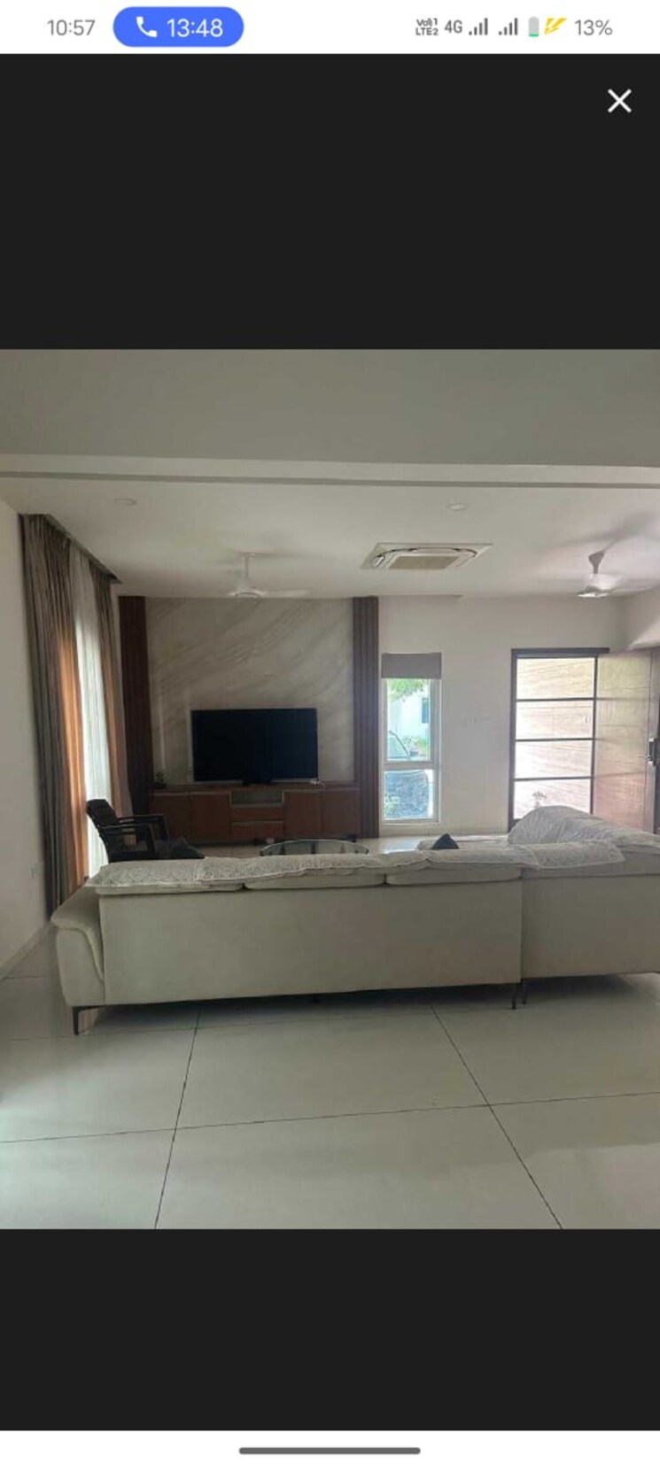 Living Room, rajapushpa-green-dale 4 Bedroom 4660 Sq.Ft. Villa In Tellapur Hyderabad 9329999