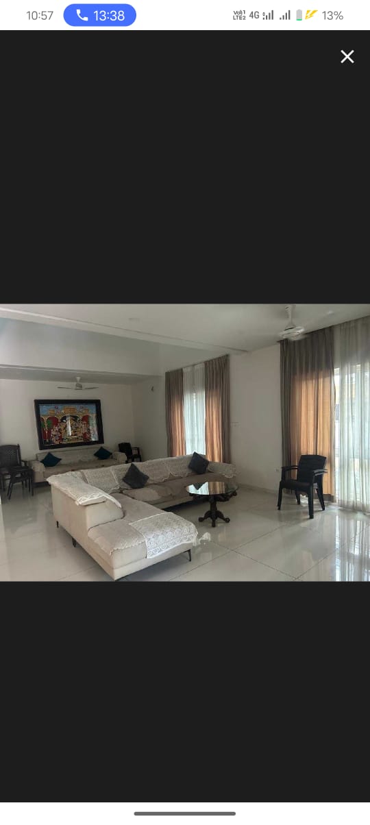 4 BHK Villa For Rent in Rajapushpa Green Dale