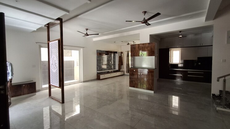 Living Room, muppas-indraprastha 4 Bedroom 3410 Sq.Ft. Villa In Tellapur Hyderabad 9330004