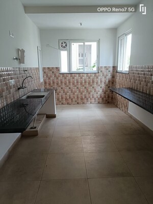 Kitchen in 3 BHK Apartment at Prestige Sunnyside, Bhoganhalli – for Rent