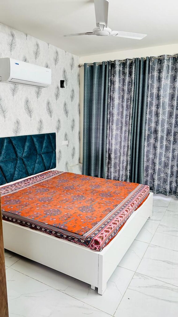 Bedroom, vip road 3 Bedroom 1400 Sq.Ft. Apartment In Vip Road Zirakpur 9330027
