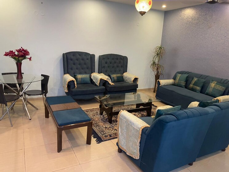 Living Room, nk-sharma-savitry-greens 3 Bedroom 1735 Sq.Ft. Apartment In Lohgarh Zirakpur 9330038