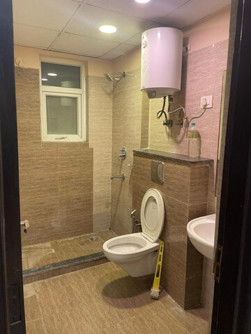 Bathroom in 3 BHK Apartment at NK Sharma Savitry Greens, Lohgarh – for Rent